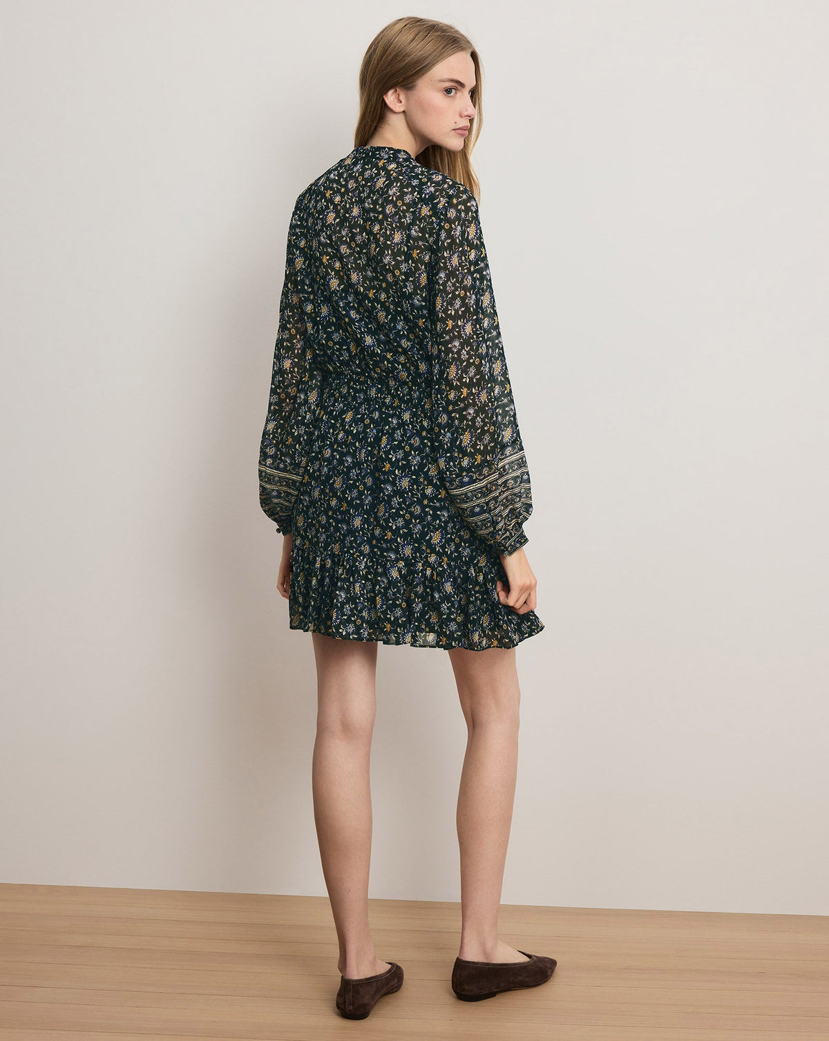 Mirabel Silk Mini Dress - Image 5