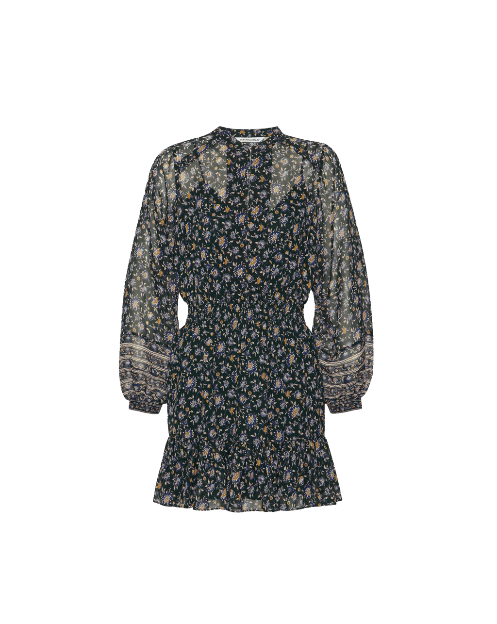 Mirabel Silk Mini Dress - Image 6