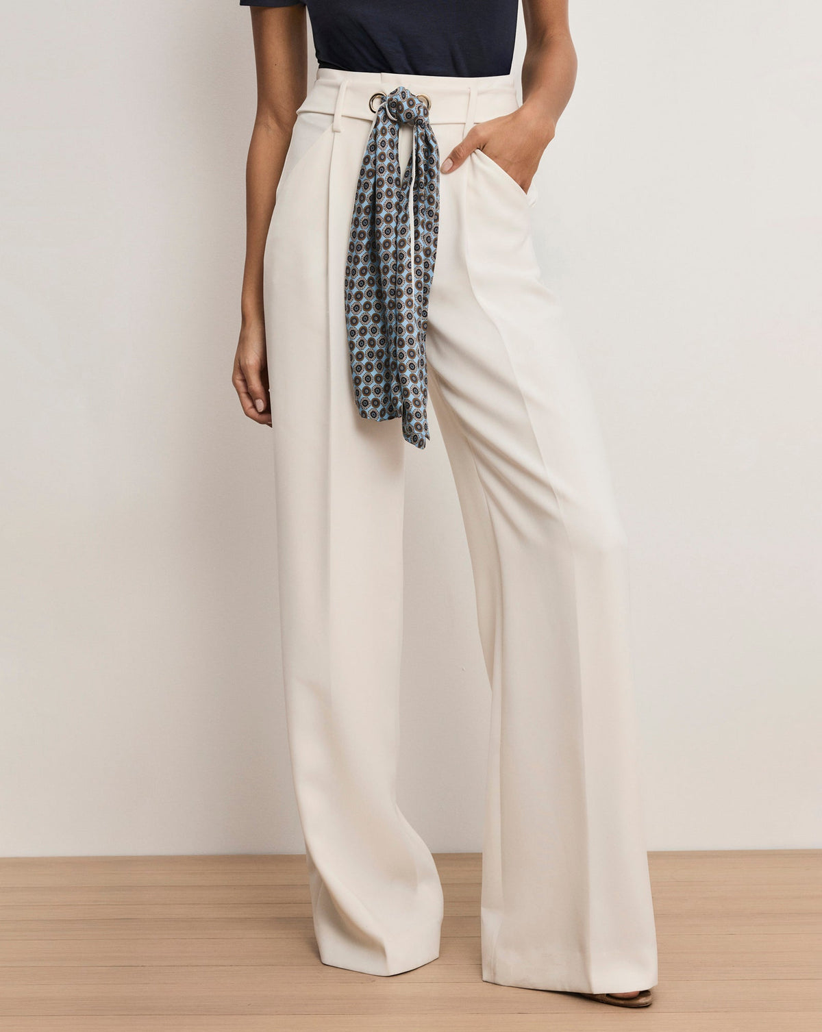 Tai Belted Wide-Leg Pant - Image 2