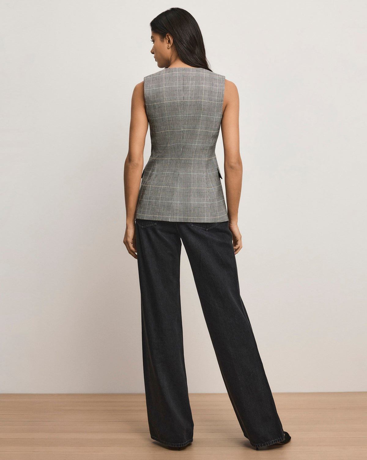 Lois Linen-Blend Vest - Image 4