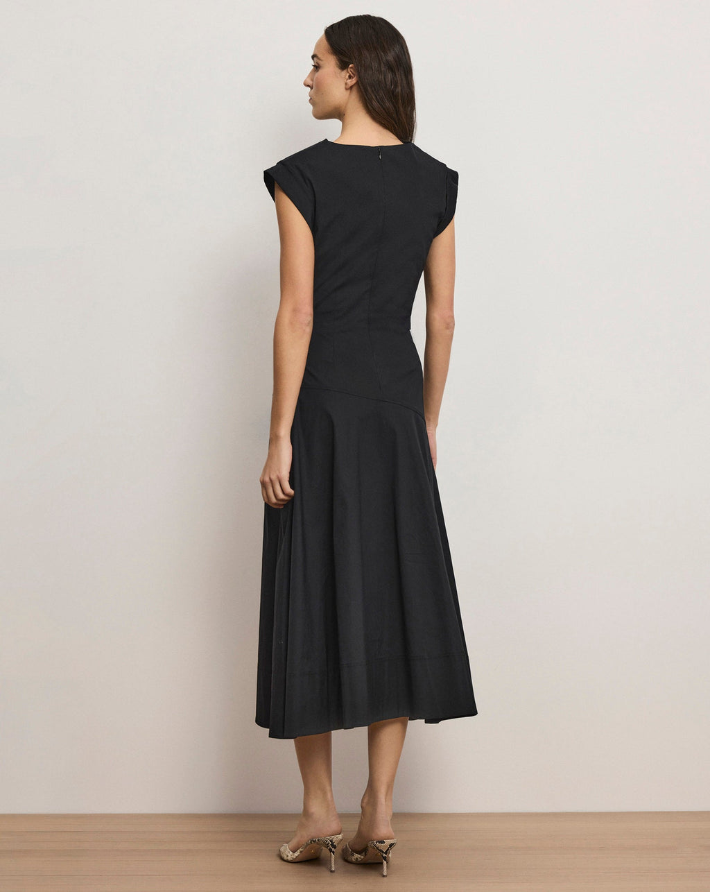 Lisette Cotton Poplin Midi Dress - Image 5