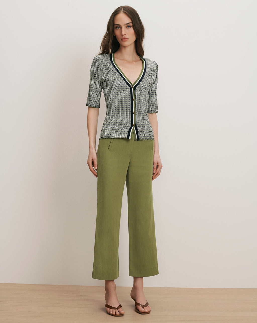 Calliope Knit Button-Front Top - Image 2