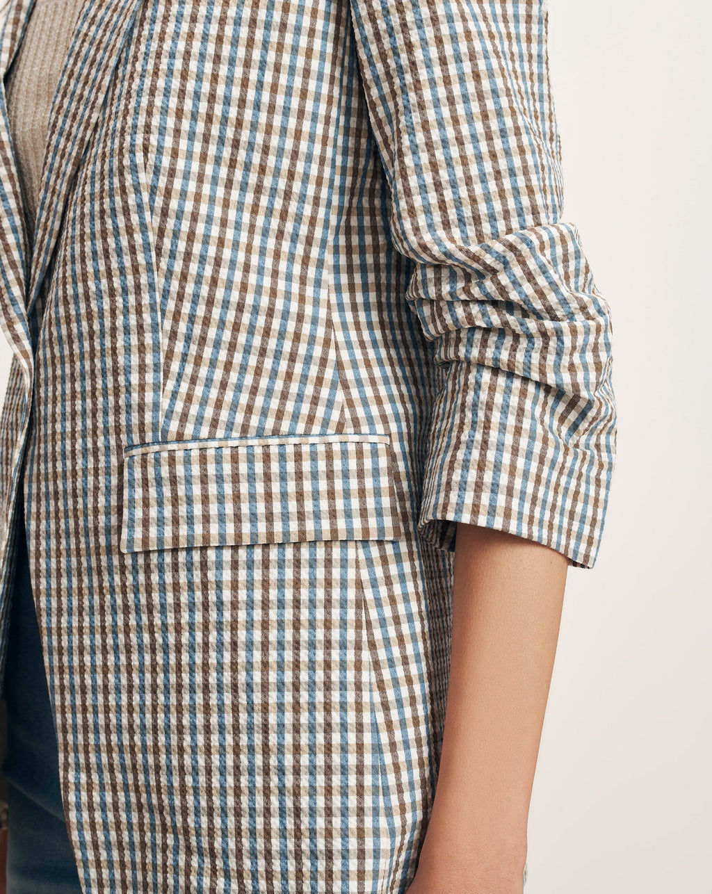 Clayton Gingham Dickey Jacket - Image 6