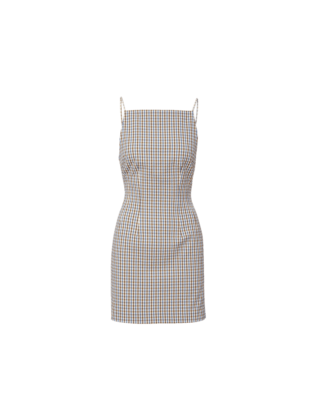 Chester Gingham Mini Dress - Image 6