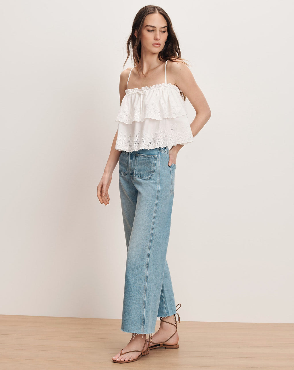 Oseanna Eyelet Camisole - Image 2