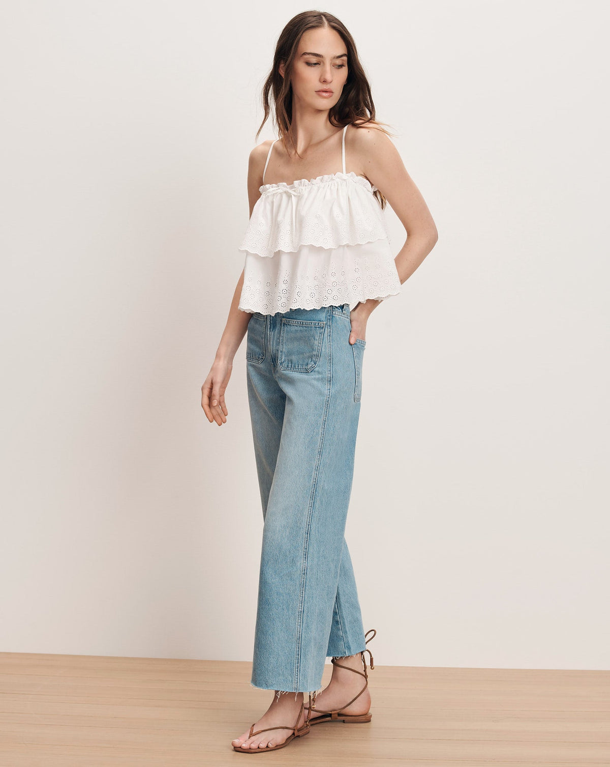 Oseanna Eyelet Camisole - Image 2