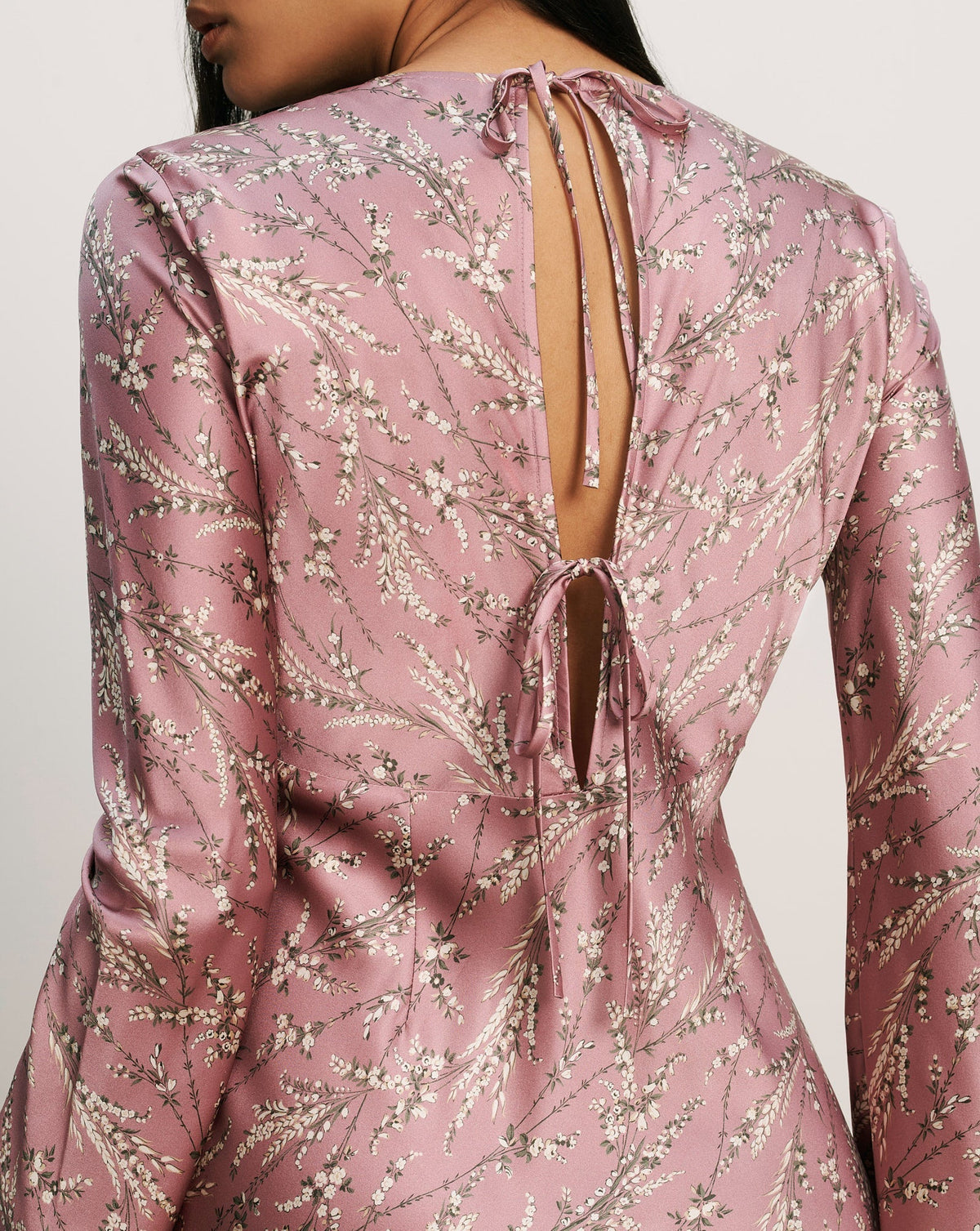 Gemma Silk-Blend Midi Dress - Image 5