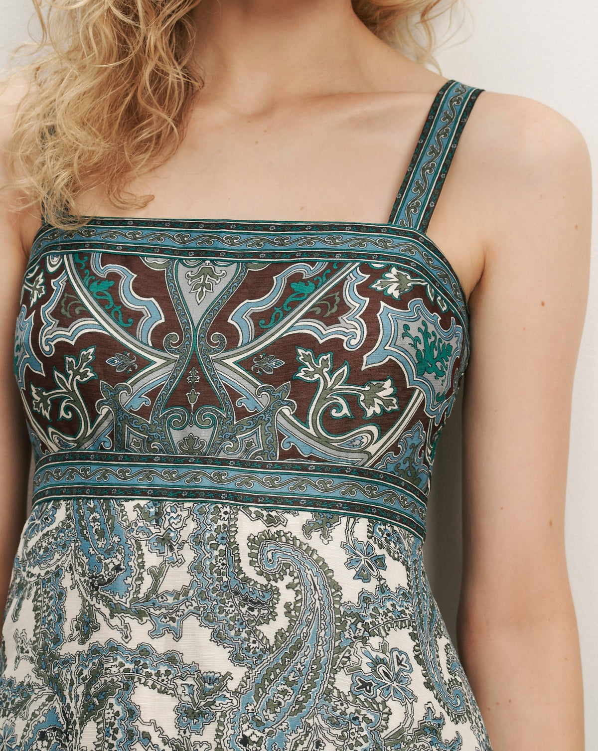 Rye Linen-Silk Midi Dress - Image 5