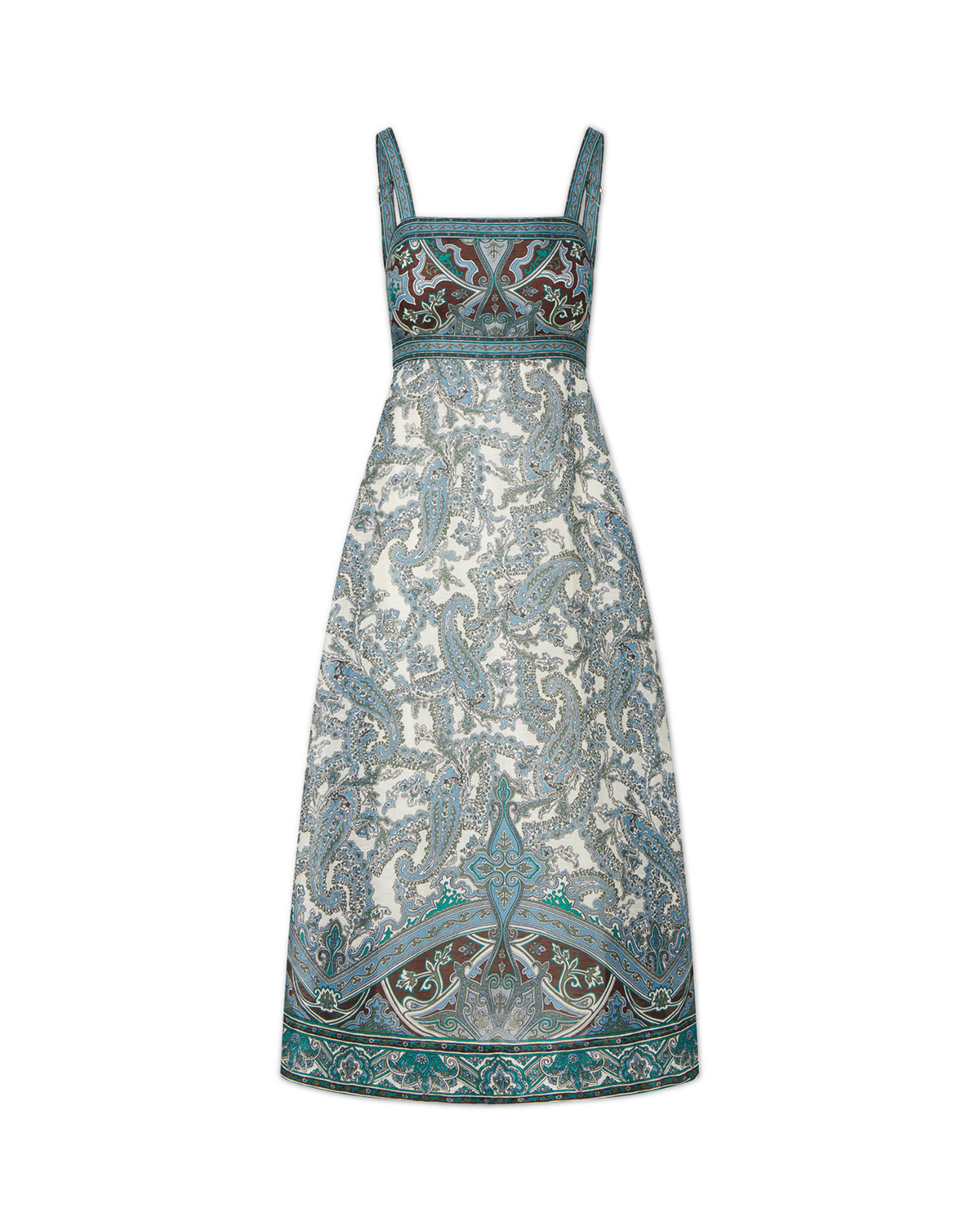 Rye Linen-Silk Midi Dress - Image 6