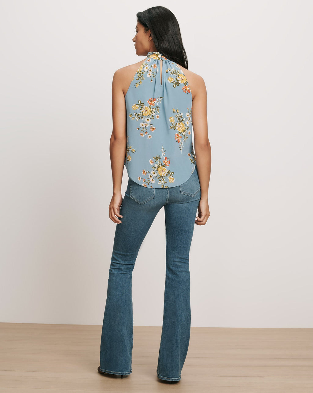 Kovi Floral Halter Top - Image 4