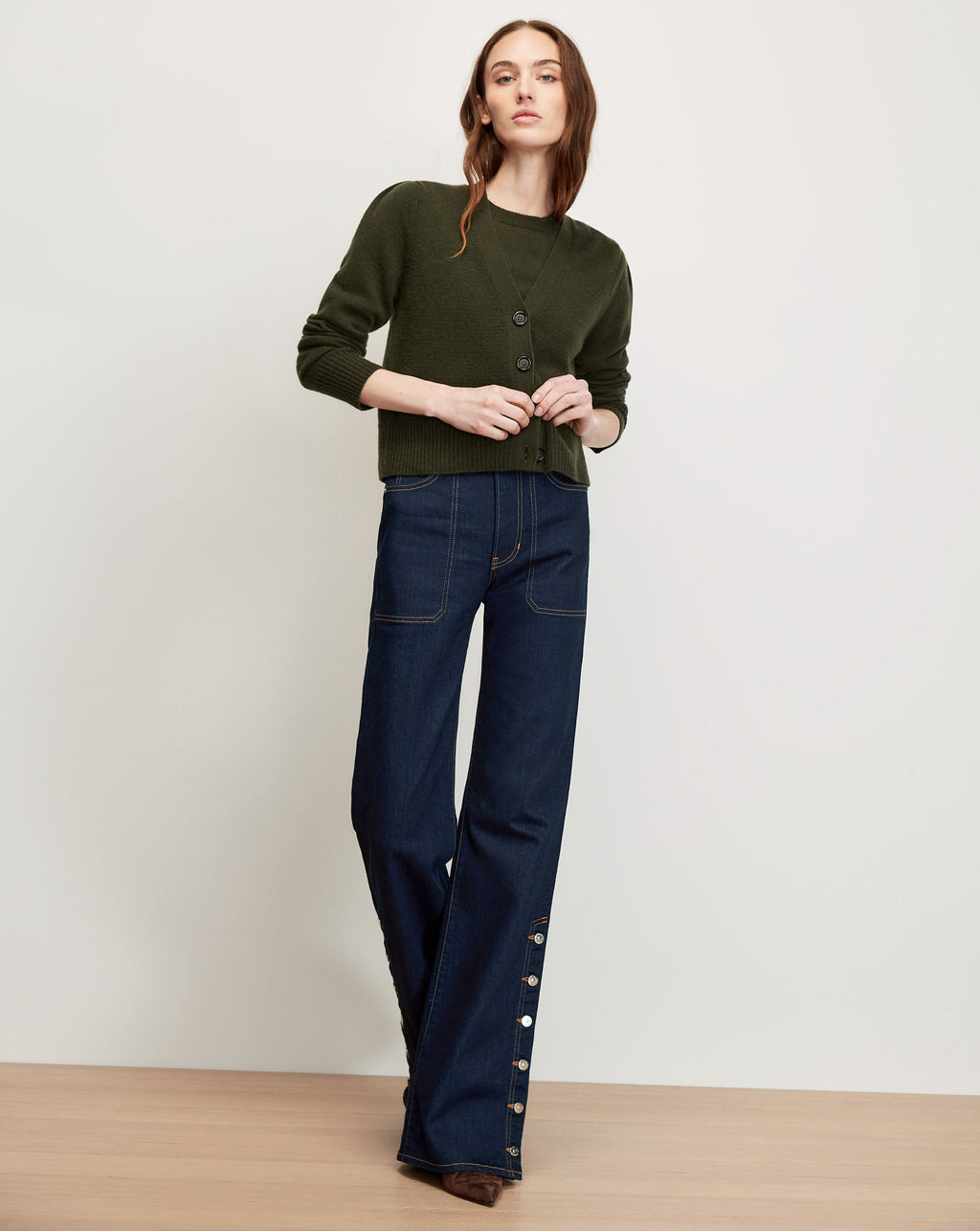 Solene Cashmere Cardigan - Image 2