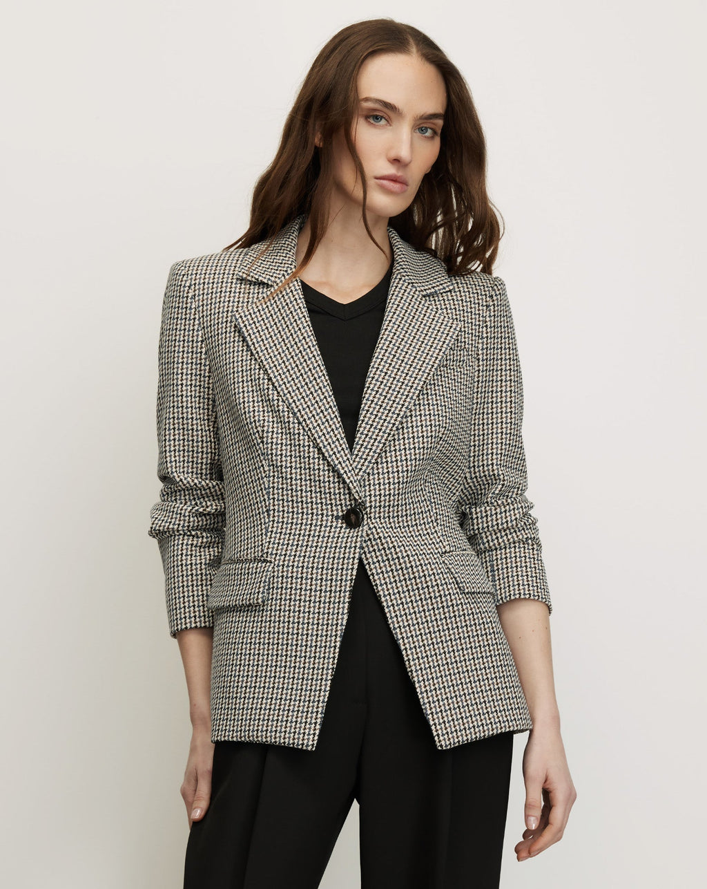 Healy Houndstooth Dickey Jacket