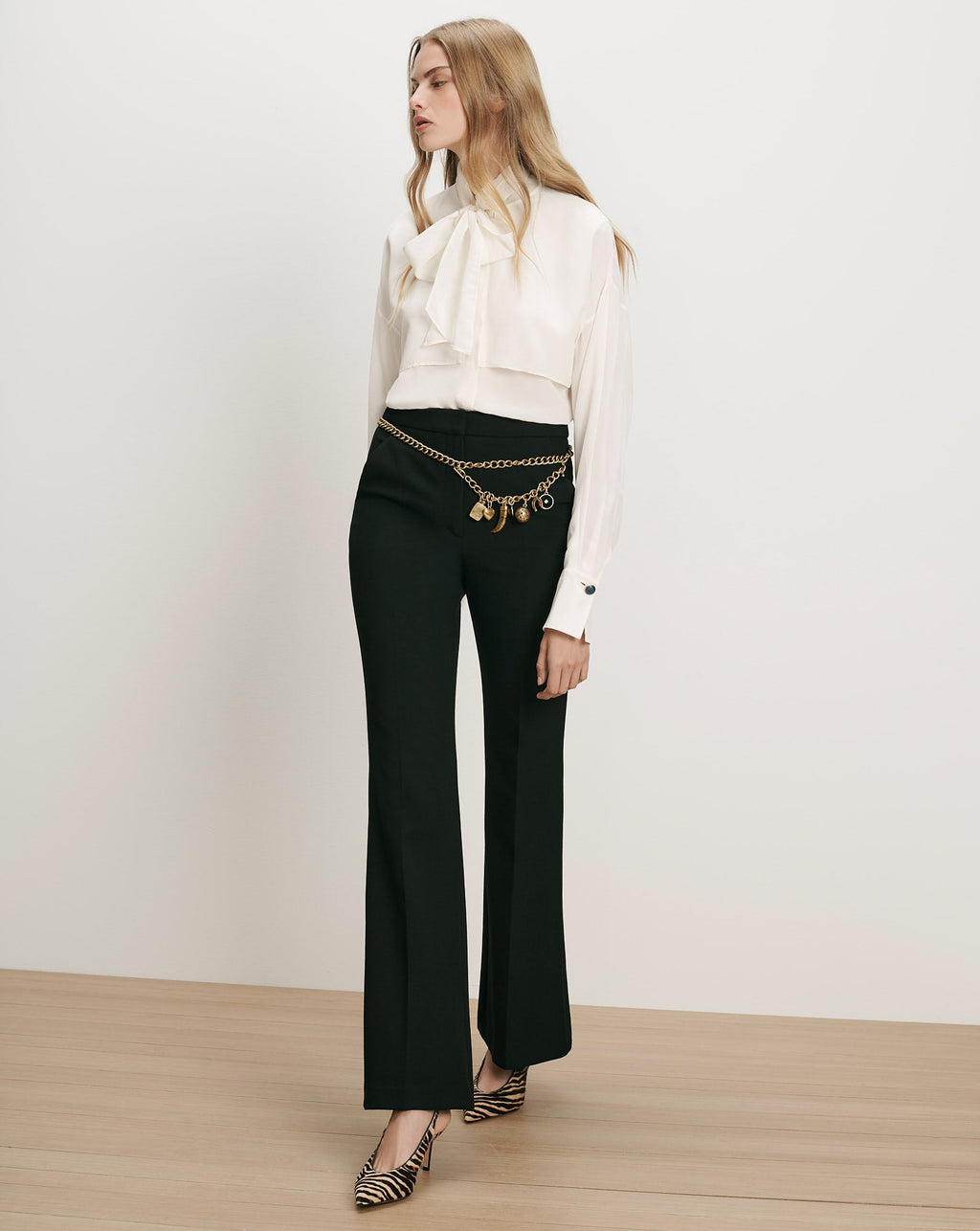 Darlis Scarf-Neck Blouse - Image 2