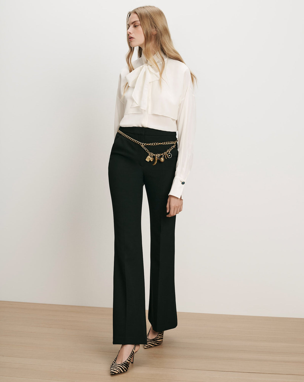 Darlis Scarf-Neck Blouse - Image 2