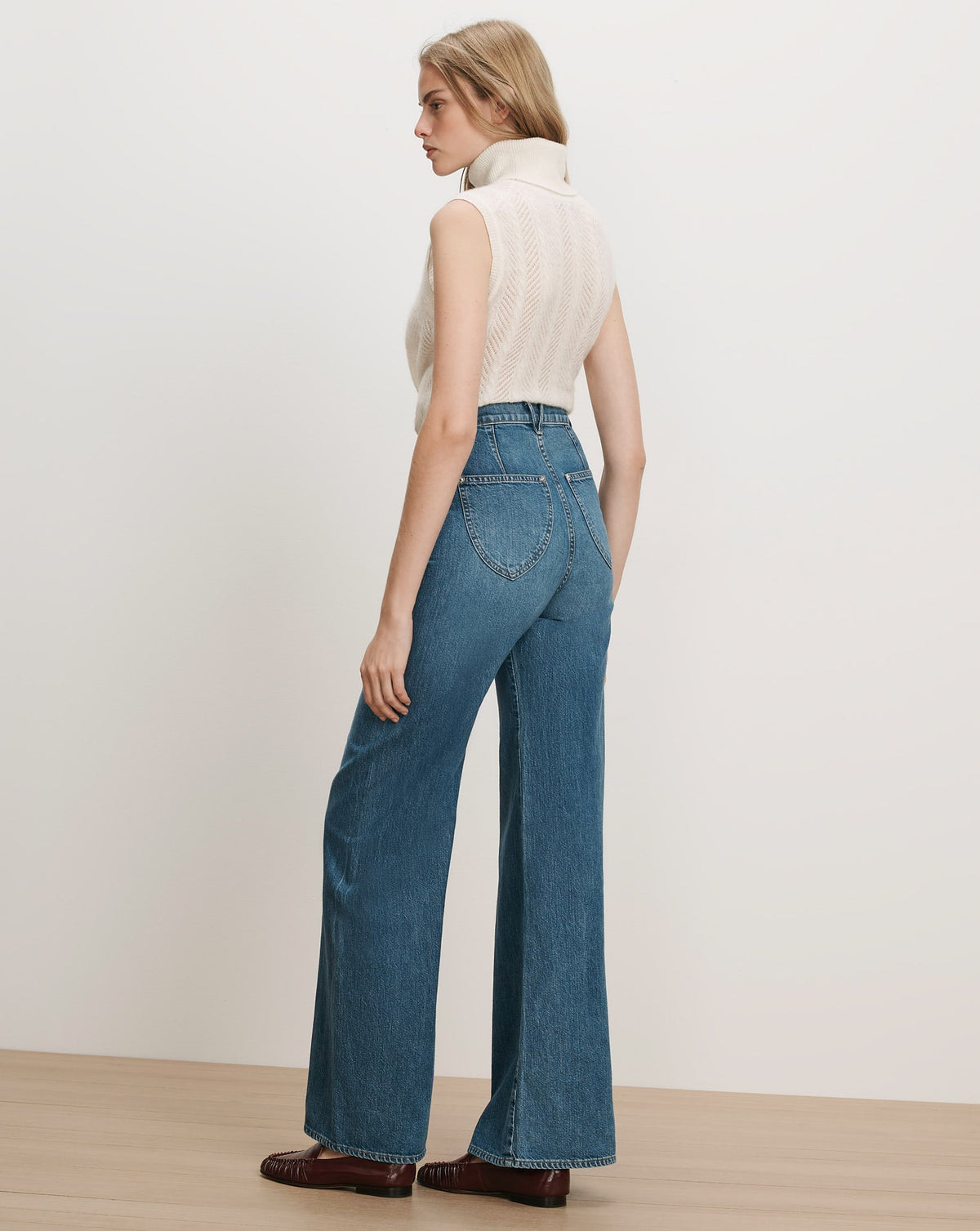 Mazzy Pointelle Sleeveless Sweater - Image 4