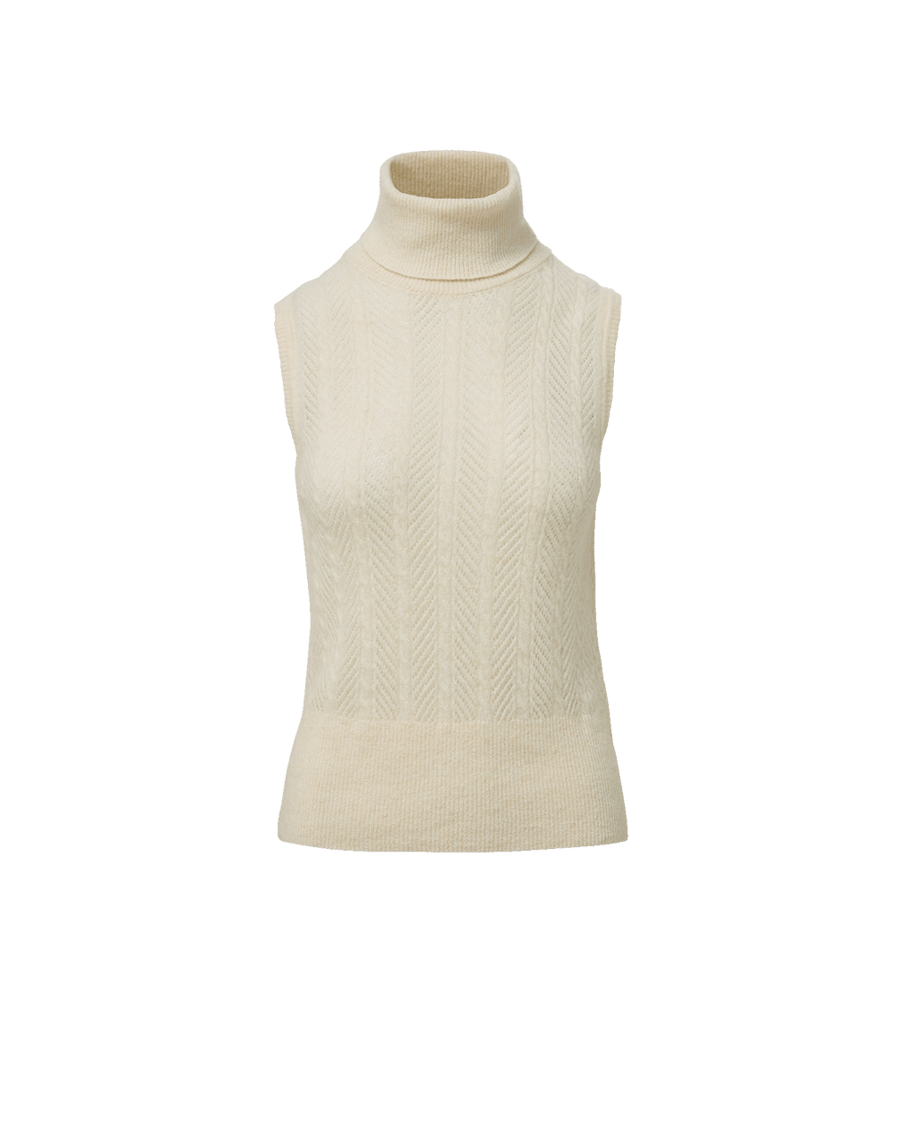 Mazzy Pointelle Sleeveless Sweater - Image 7