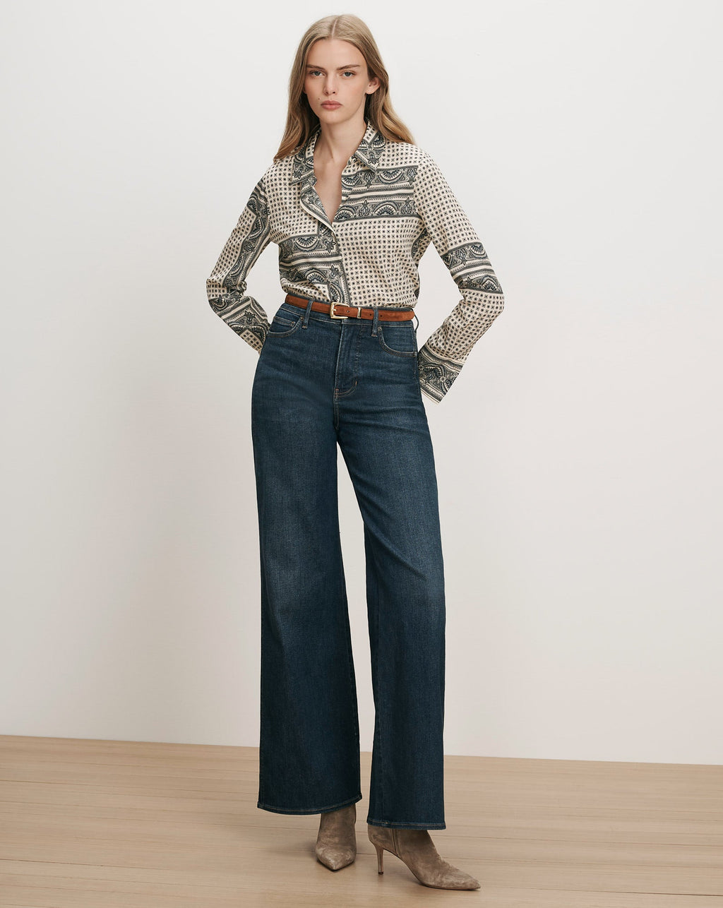 Monique Button-Down Blouse - Image 2