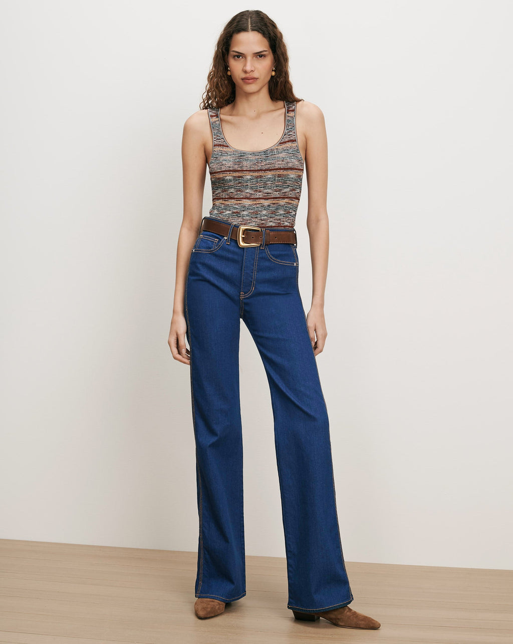 Crosbie Slim Wide-Leg Jean