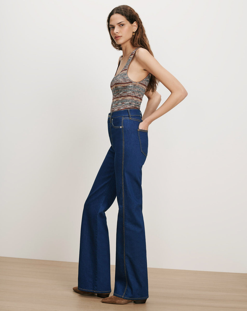 Crosbie Slim Wide-Leg Jean - Image 3