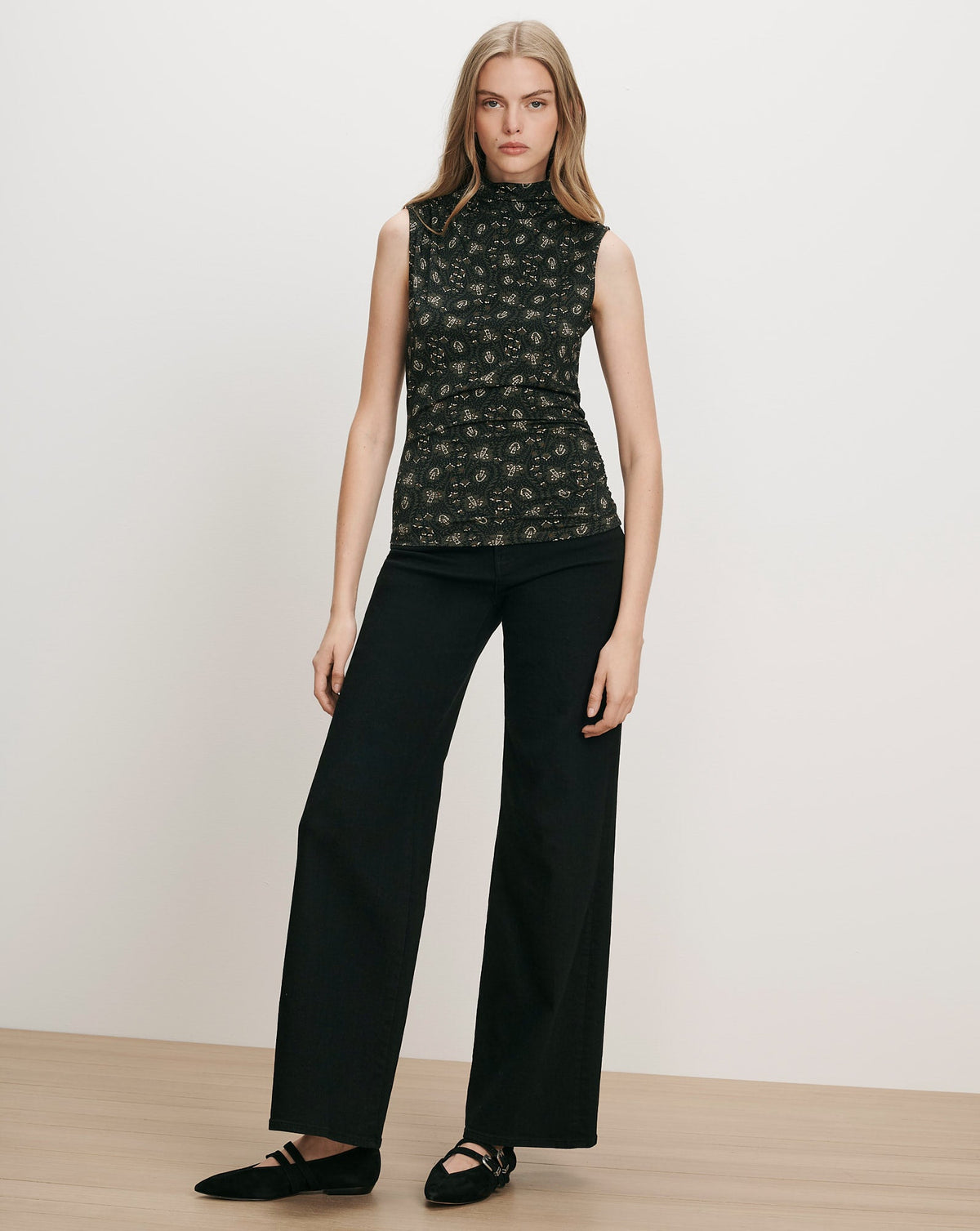 Mylie Mock-Neck Tank Top - Image 3