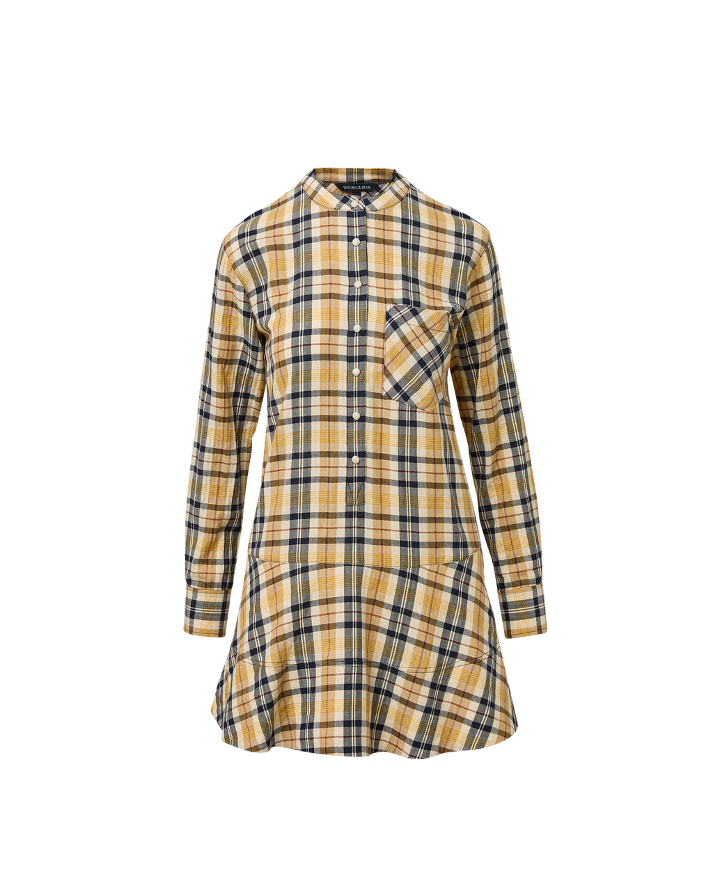 Corin Plaid Mini Dress - Image 6