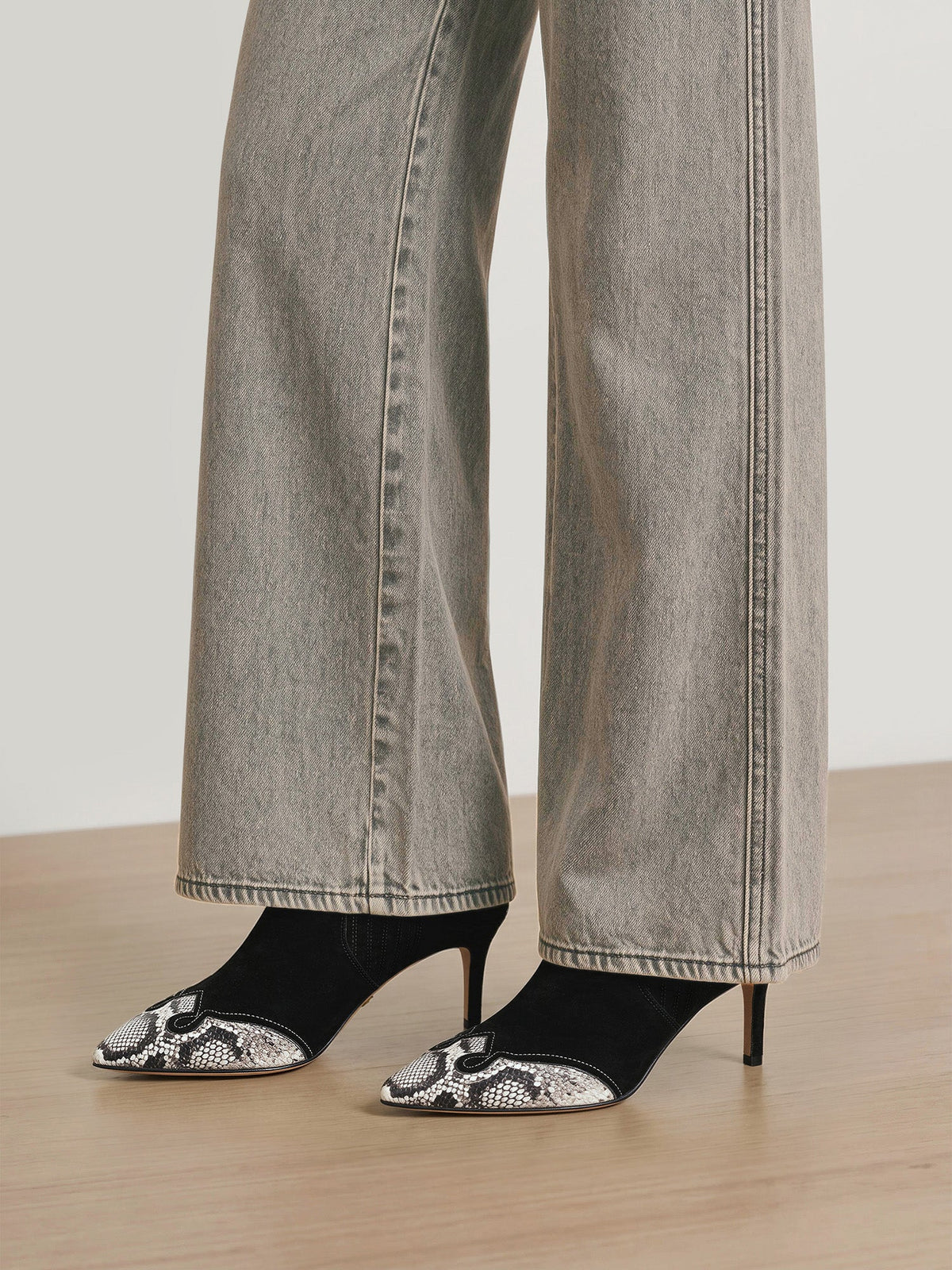 Lisa Western Mid-Heel Ankle-Boot - Image 2