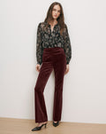 Gracie Velvet Flare Pant