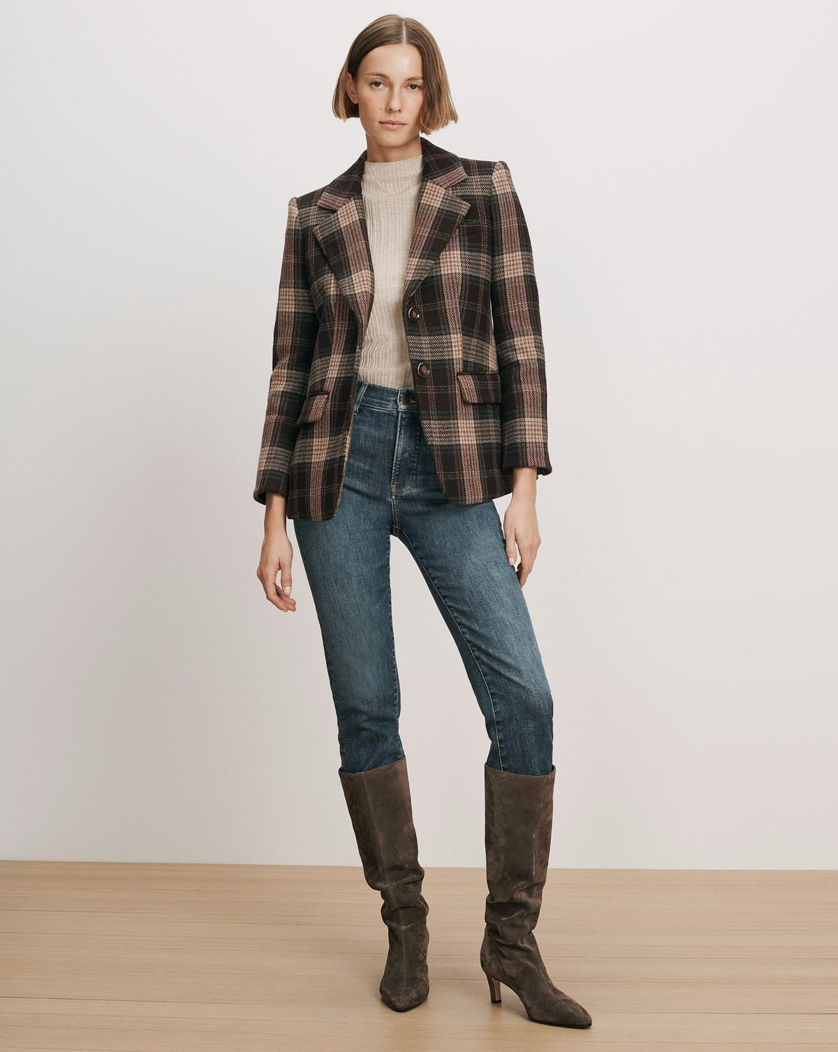 Cloverfield Plaid Dickey Jacket - Image 2