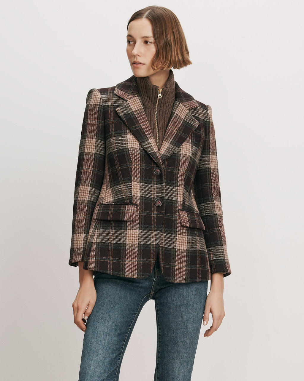 Cloverfield Plaid Dickey Jacket - Image 3