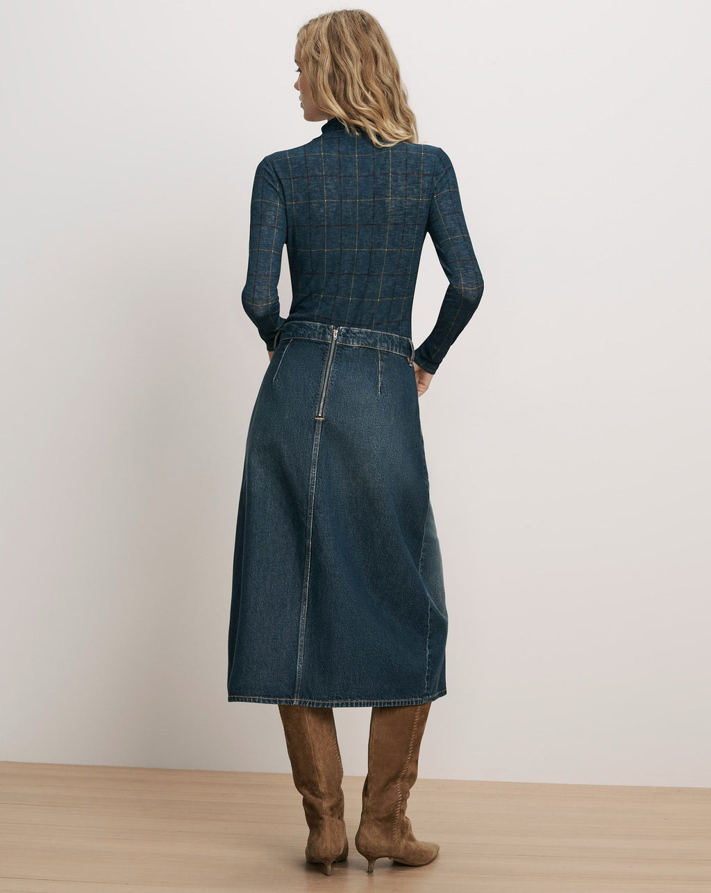 Hathaway Denim Maxi Skirt - Image 4