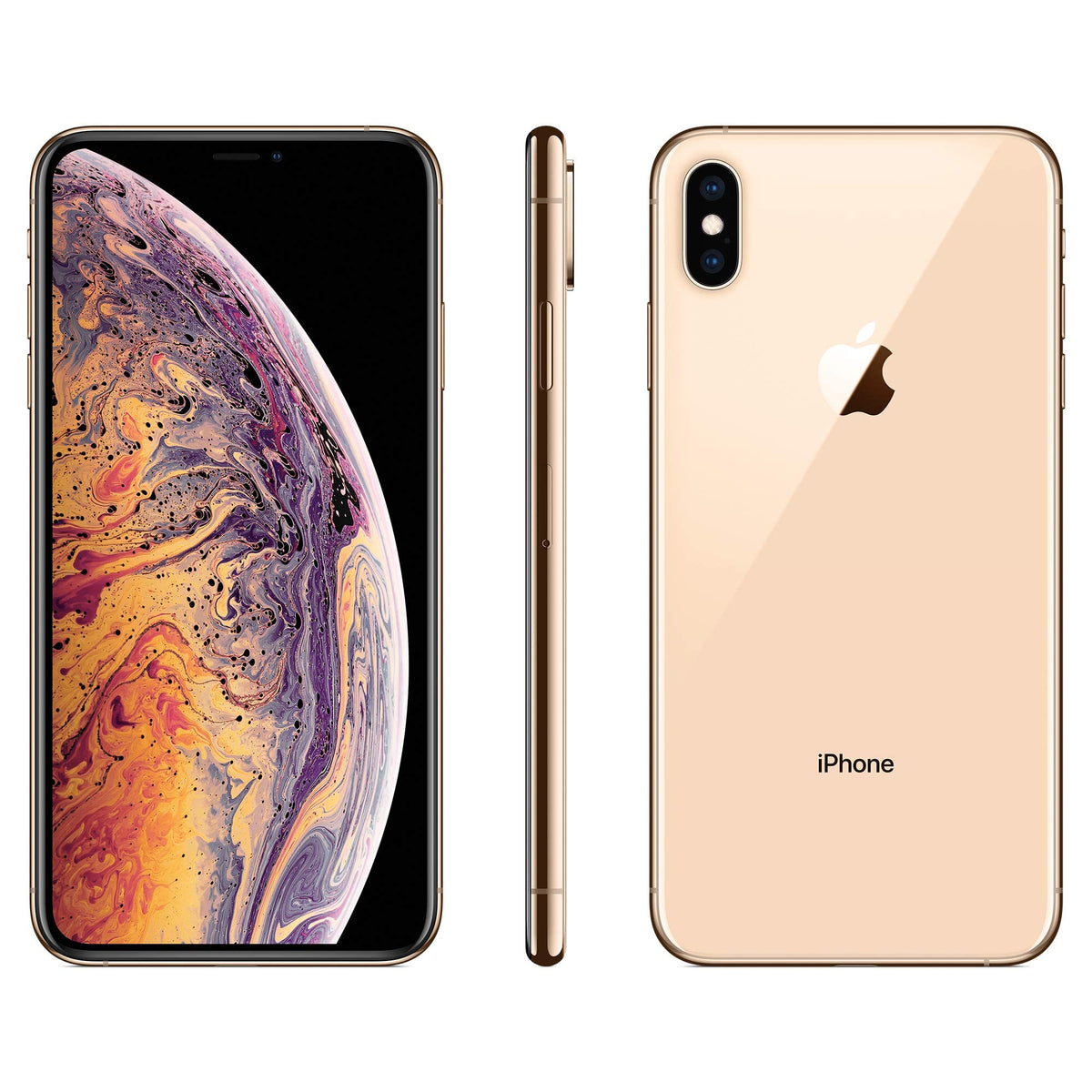 AT&T - Apple iPhone Xs Max, 512GB, Gold - MT642LL/A - Image 4