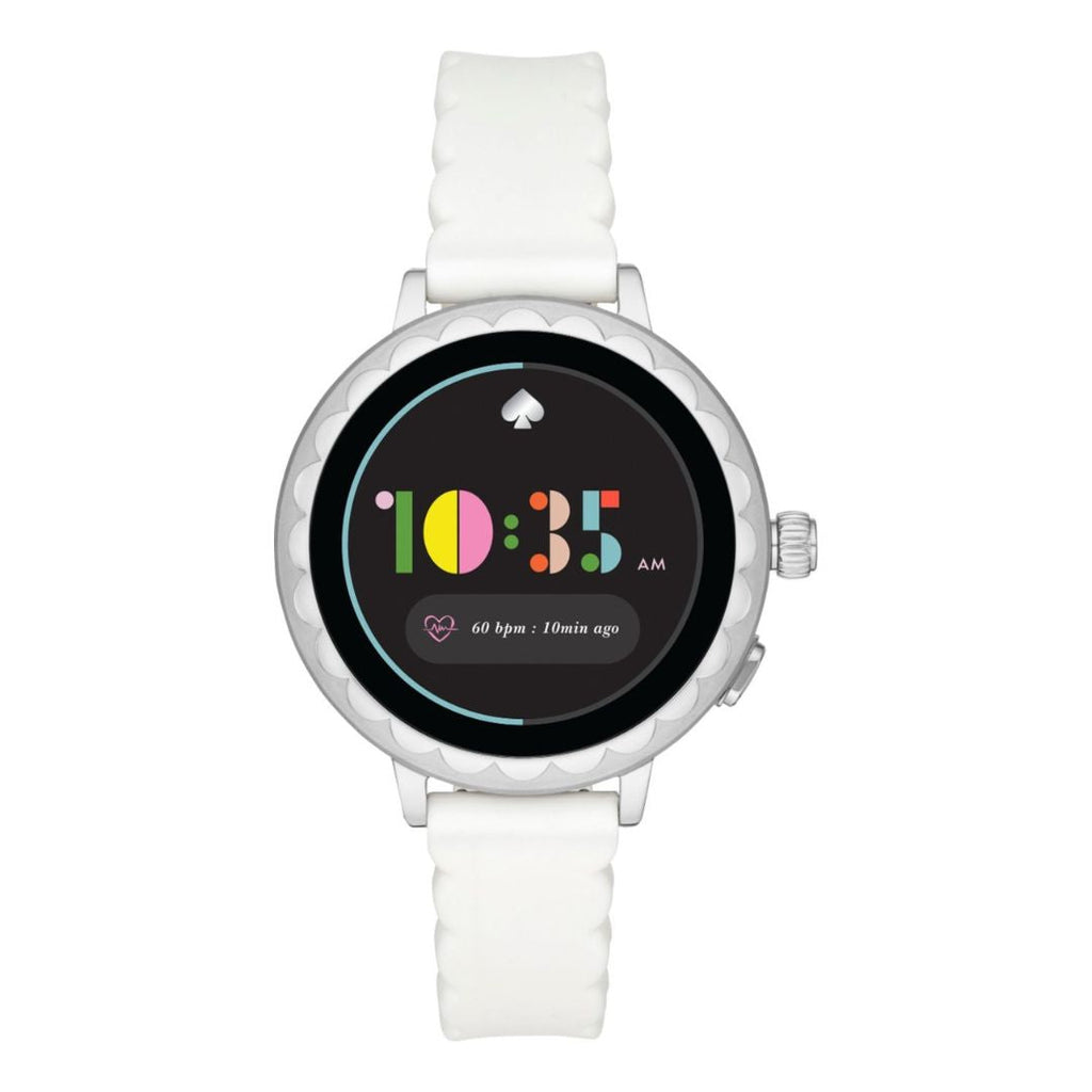 Kate spade new york - Scallop 2 Smartwatch - White Silicone - KST2011 - Image 3