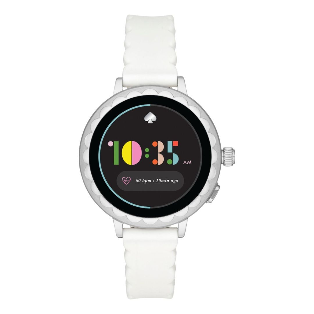 Kate spade new york - Scallop 2 Smartwatch - White Silicone - KST2011 - Image 3