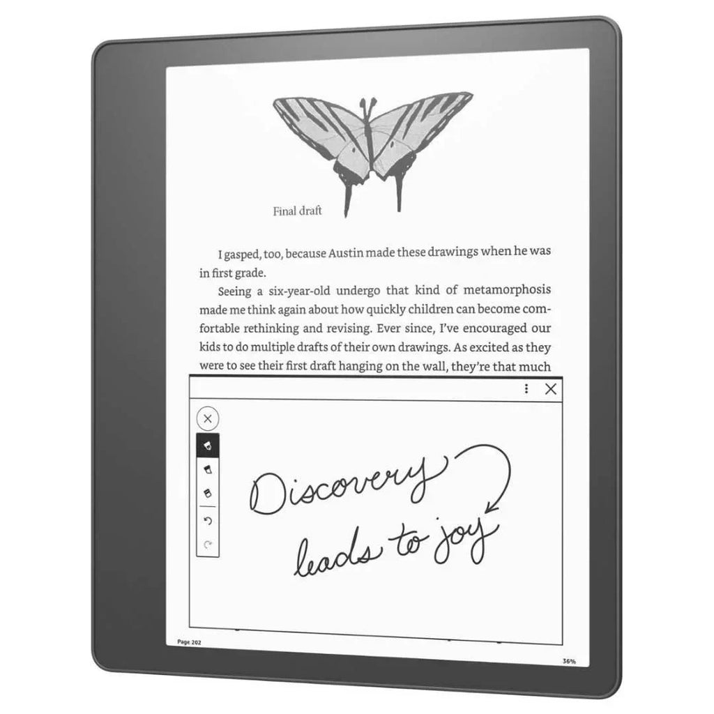 Amazon Kindle Scribe Digital Notebook - 32 GB with Premium Pen - 2022 - Gray - B09BSGFTHY - Image 3