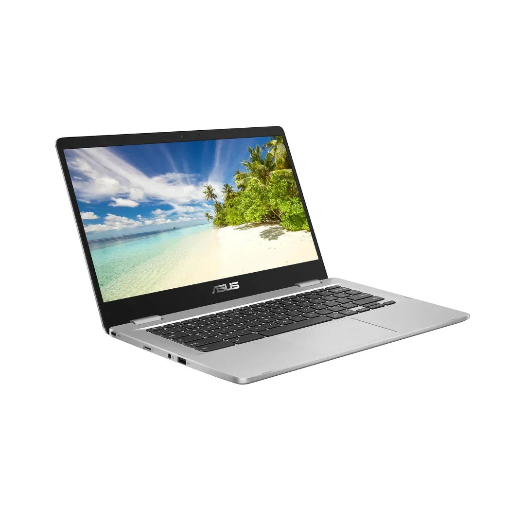 ASUS 14" Chromebook - Intel Celeron - 4GB - 32GB eMMC Flash - Silver C423NADH02 - Image 2