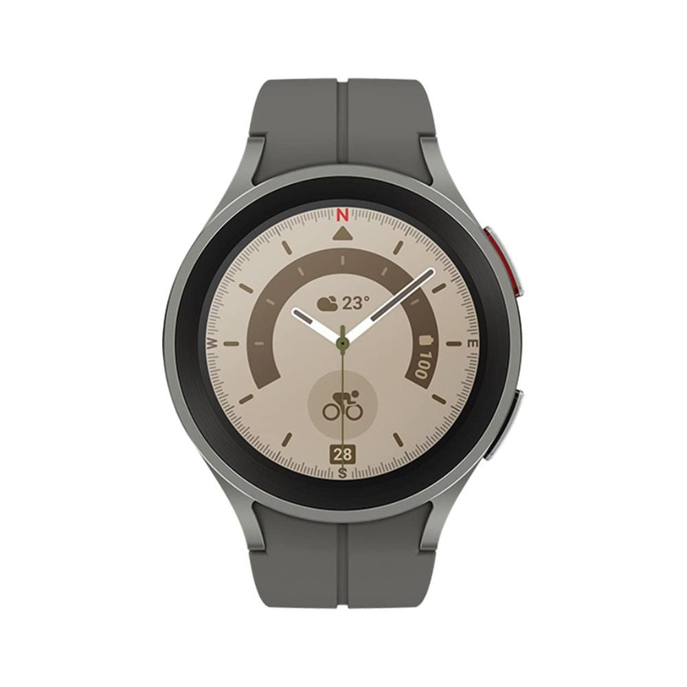 Samsung Galaxy Watch5 Pro Titanium Smartwatch 45mm LTE - Gray - SM-R925UZTAXAA - Image 2