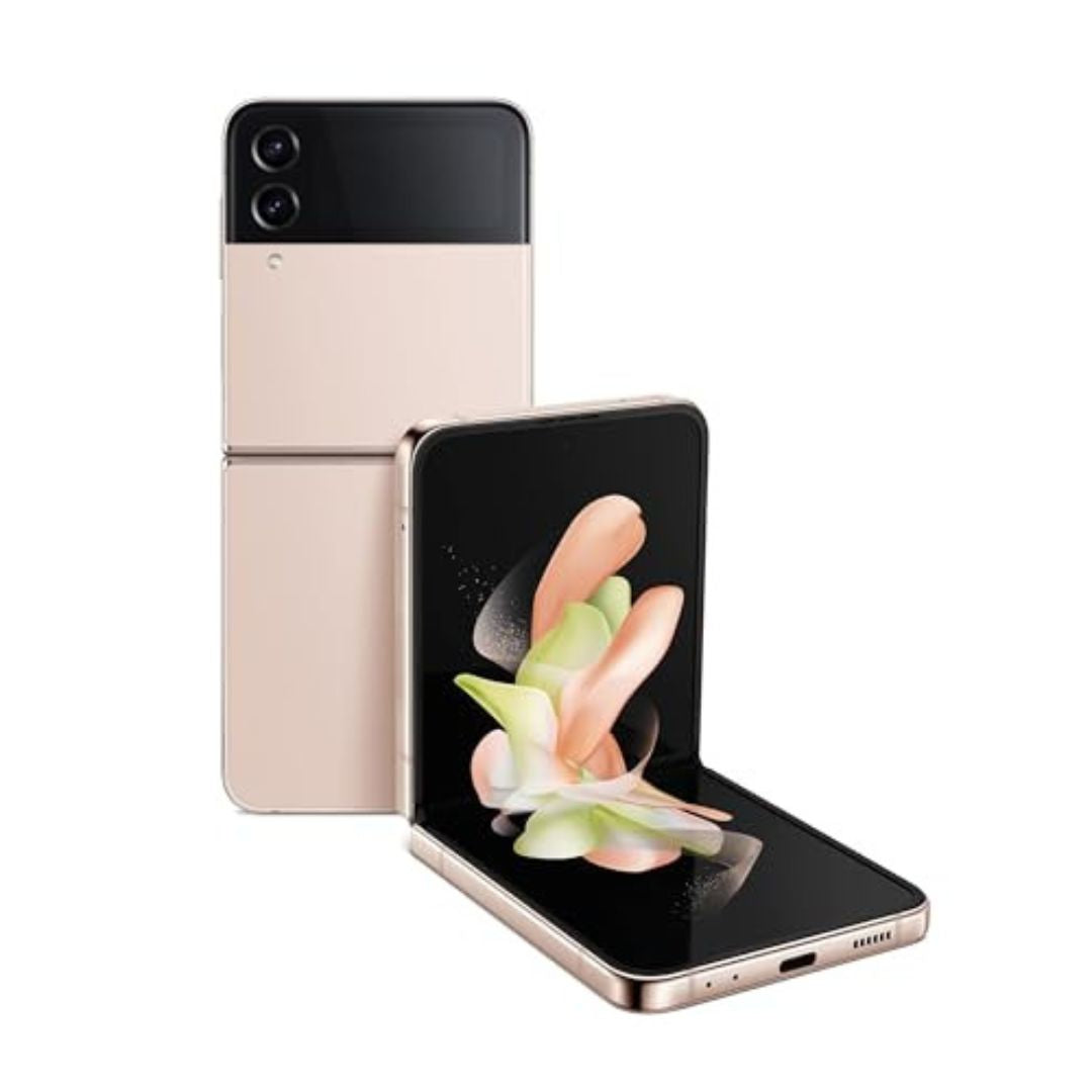Unlocked SAMSUNG Galaxy Z Flip 4 Factory 128GB Pink Gold - SM-F721UZDAXAA - Image 2