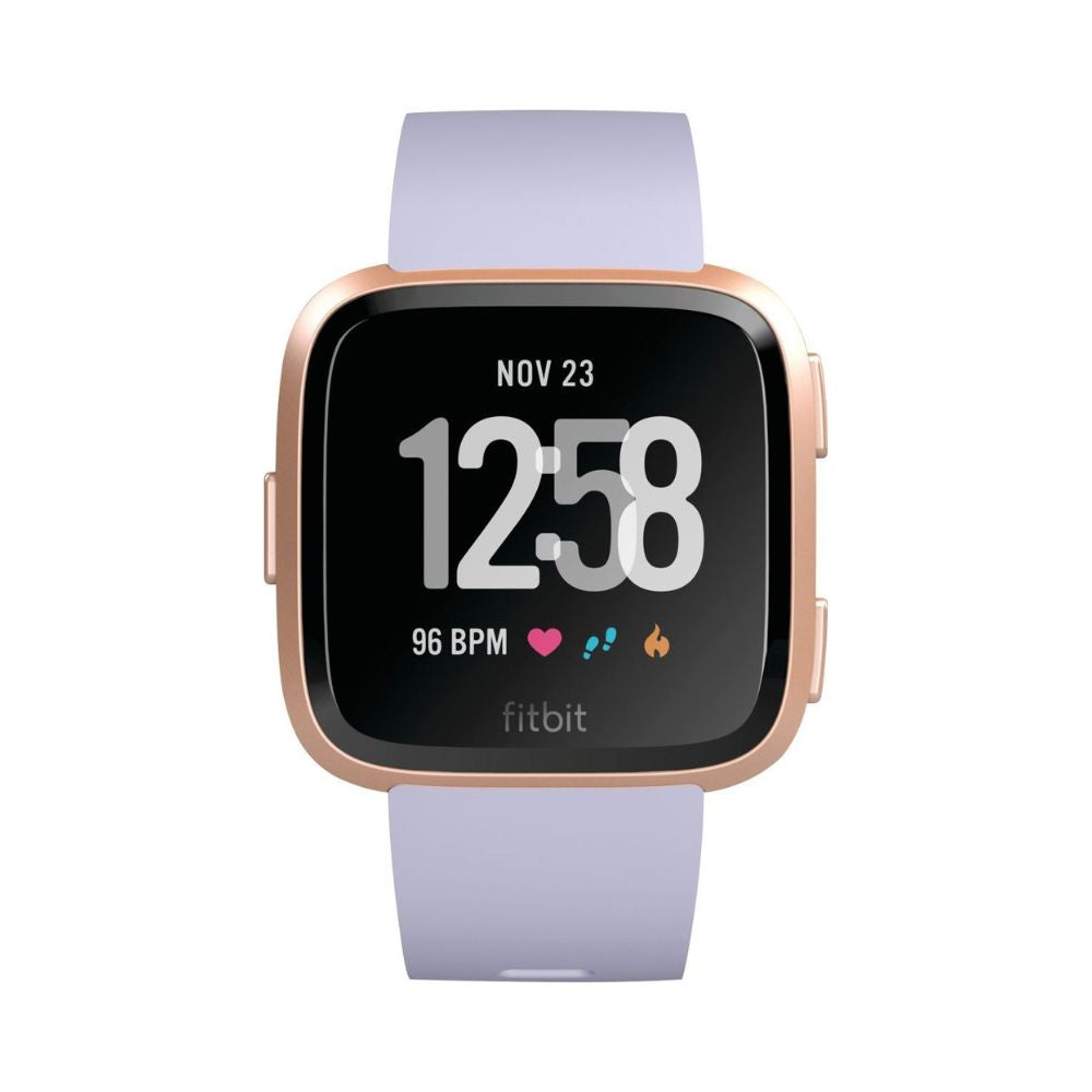 Fitbit - Versa Smartwatch - Periwinkle/Rose Gold - FB504RGABLV - Image 2