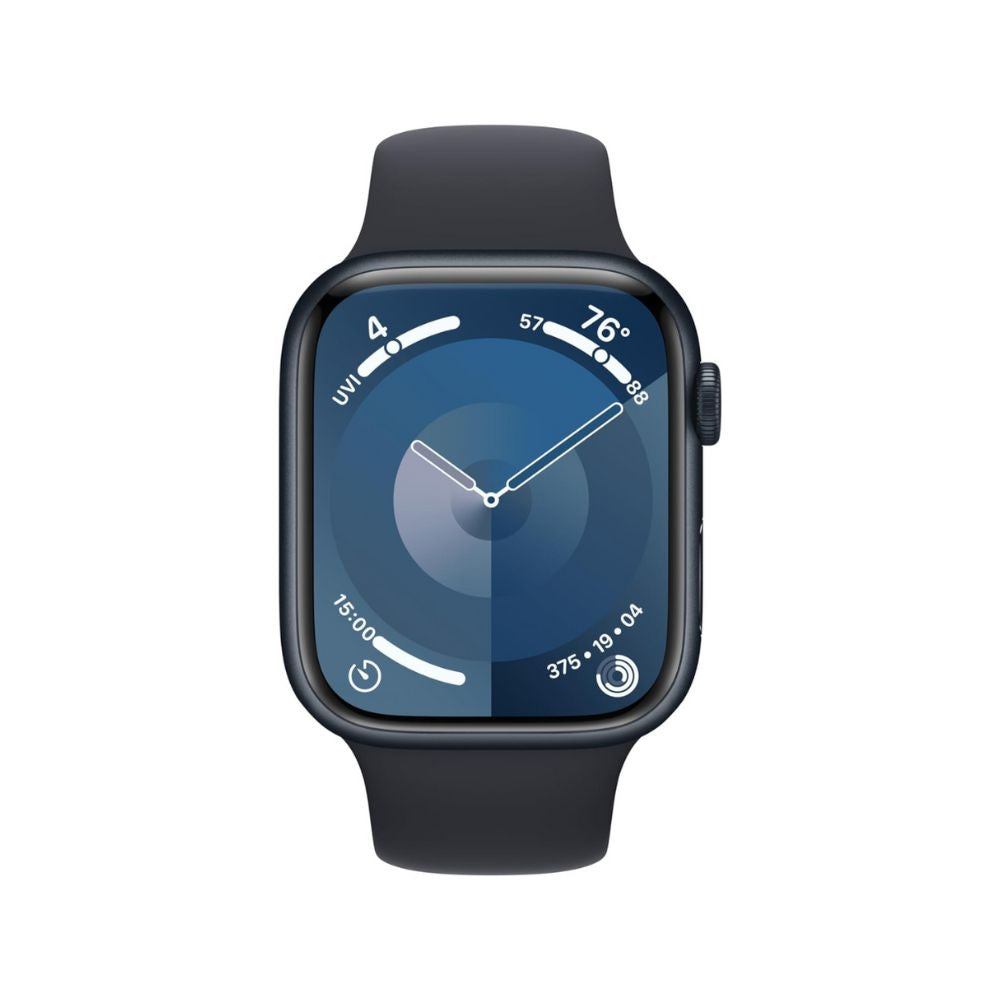 Apple Watch Series 9 (GPS) 45mm Midnight Case with Midnight Sport Band - M/L - MR9A3LL/A - Image 2