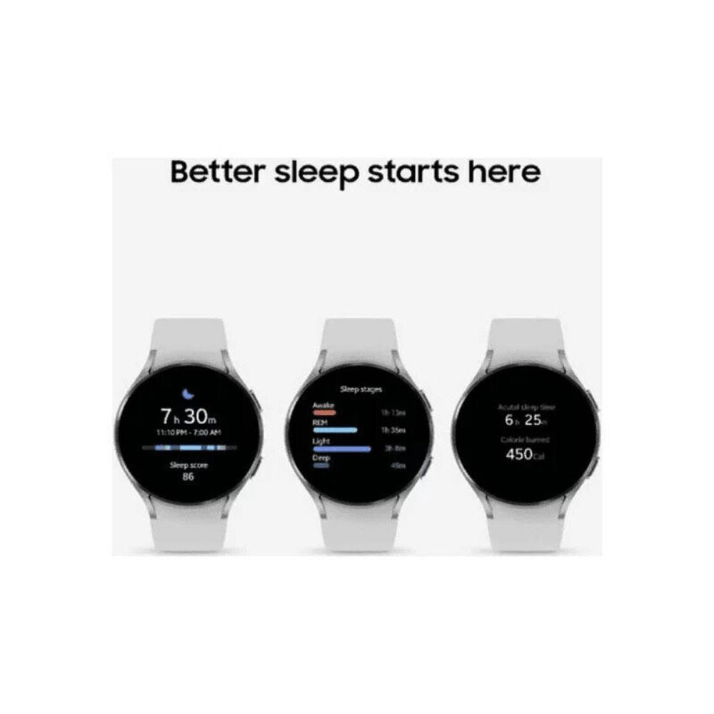 Samsung Galaxy Watch4 Aluminum 40MM LTE - Silver - SM-R865UZSAXAA - Image 3