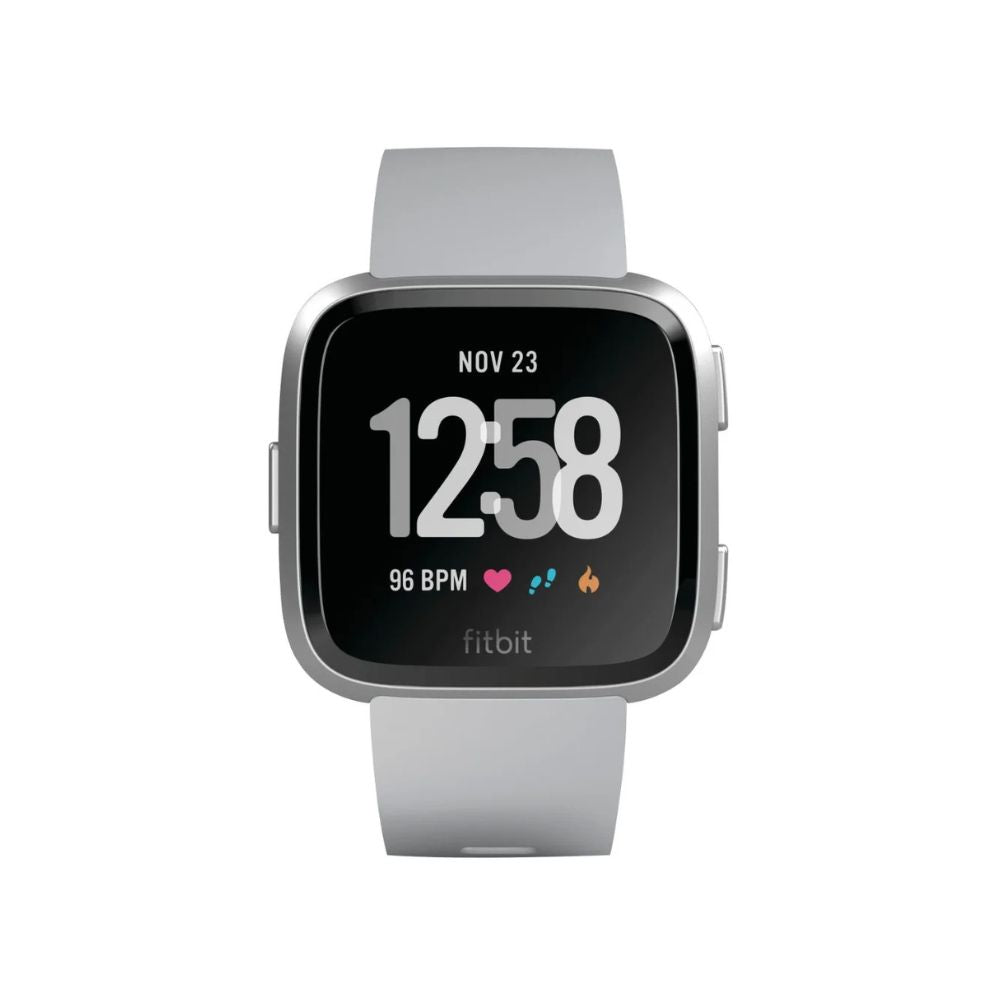 Fitbit Versa Smart Watch Large & Small Bands - Gray/Silver - FB504SRGY - Image 2