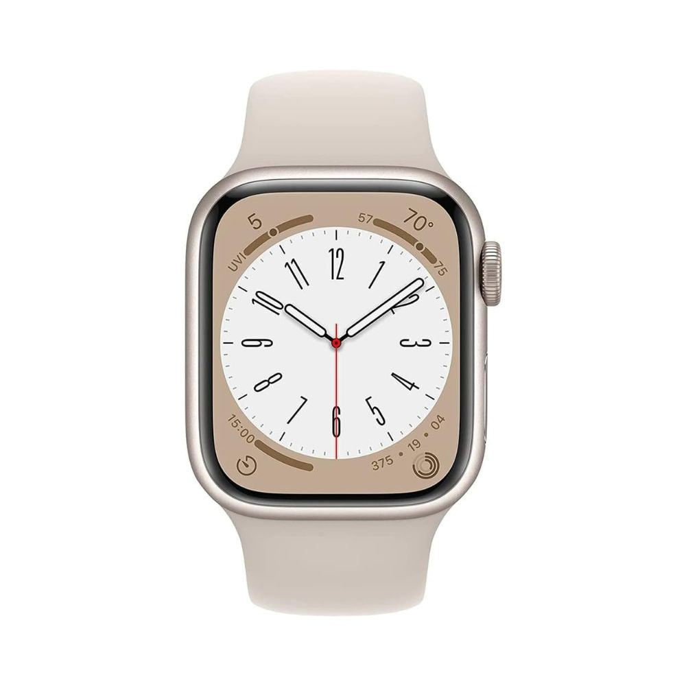 Apple Watch Series 8 GPS + Cell 45mm Starlight Aluminum Case and Starlight Band - MNVP3LL/A - Image 2