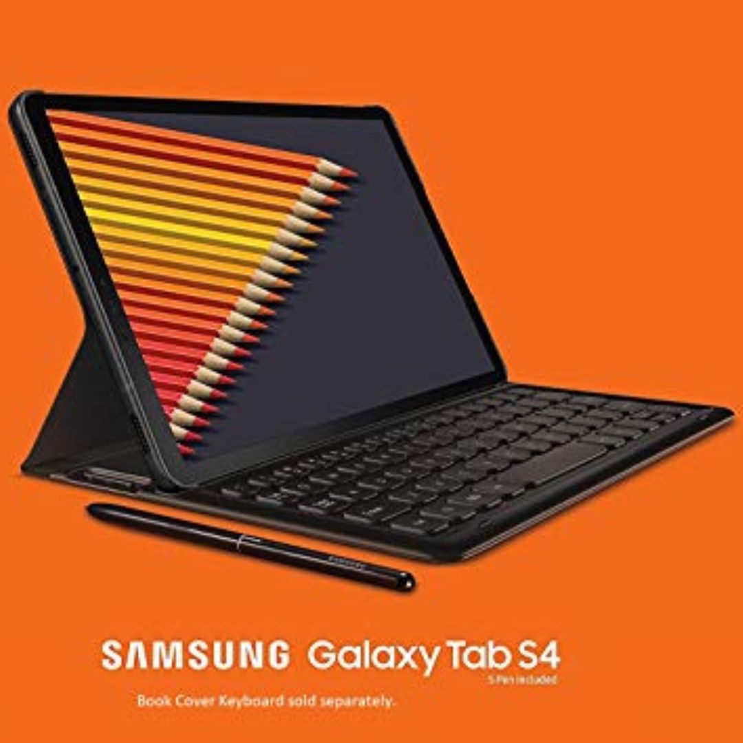 AT&T - Samsung Galaxy Tab S4 10.5"" 64GB Black w/ S Pen SM-T837AZKAATT - Image 3
