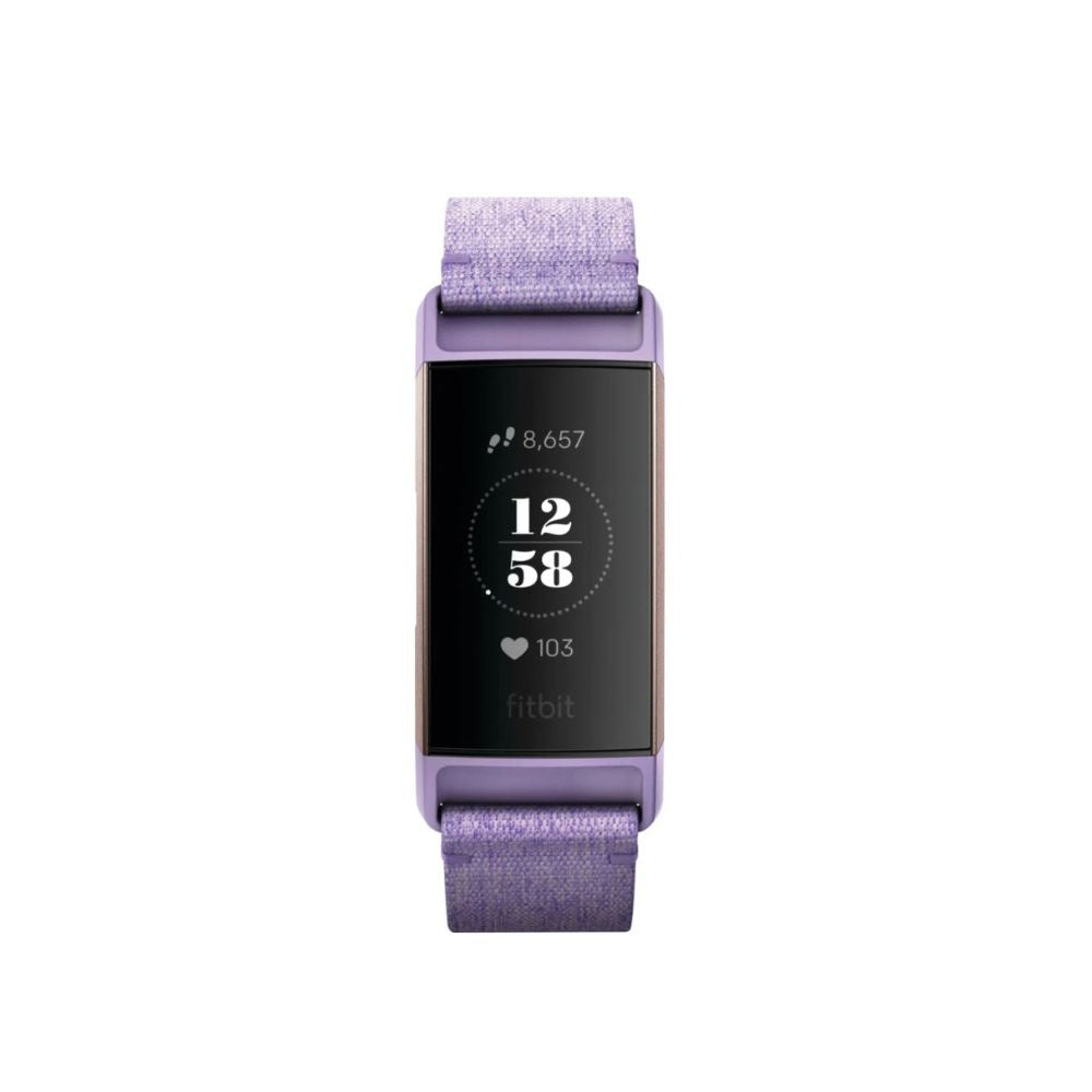Fitbit, Charge 3 Special Edition Activity Tracker - Lavender/ Rose - FB410RGLV - Image 2