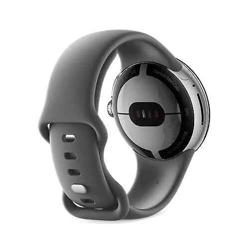 Verizon Pixel Watch Silver SS 41mm/Charcoal - Silver/Charcoal - GA03314-US - Image 2