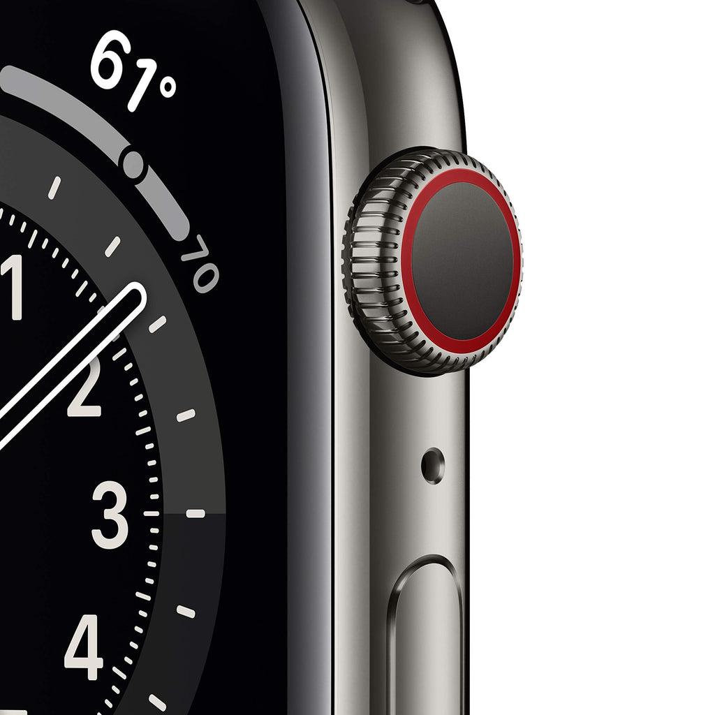 Apple Watch Series 6 LTE 44mm Graphite Stainless Steel Graphite - M07R3LL/A - Image 3