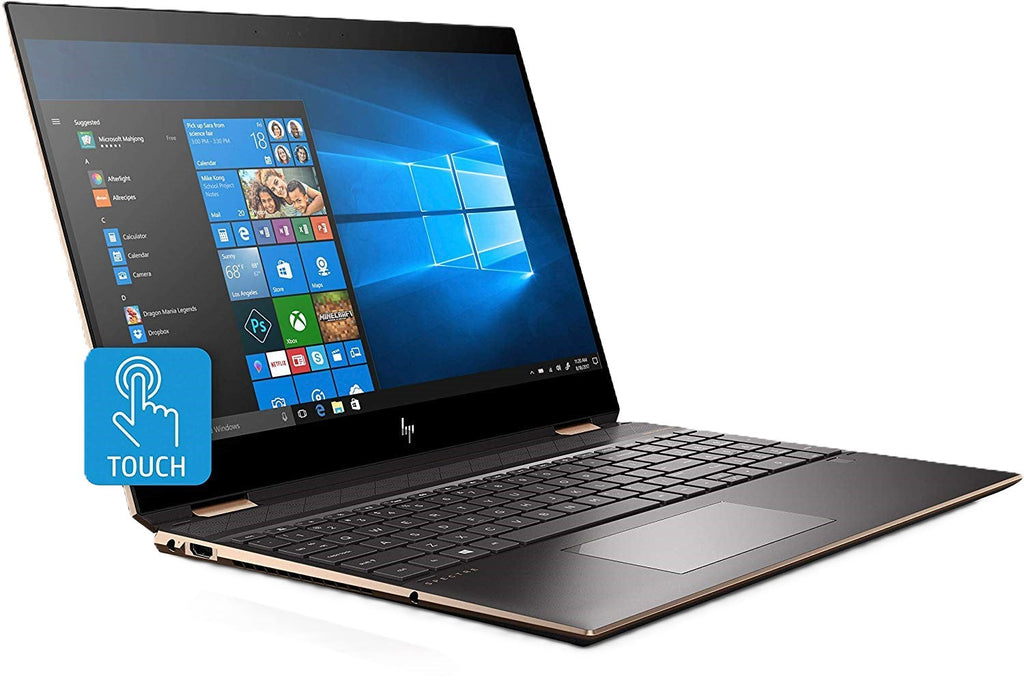 HP - Spectre x360 2-in-1 15.6" 4K OLED UHD Touch-Screen Laptop - Intel Core i7-8565U - 16GB RAM - 512GB SSD - Image 2