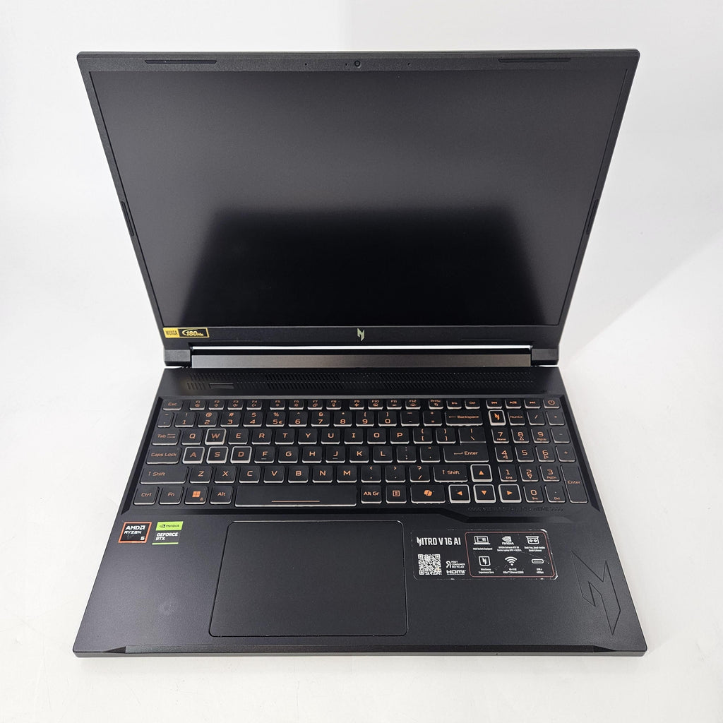 Acer Nitro V 16 AI Black 4.3 GHz AMD Ryzen 5 240 16GB RAM 512GB Solid State Drive NVIDIA GeForce RTX 5050 8 GB