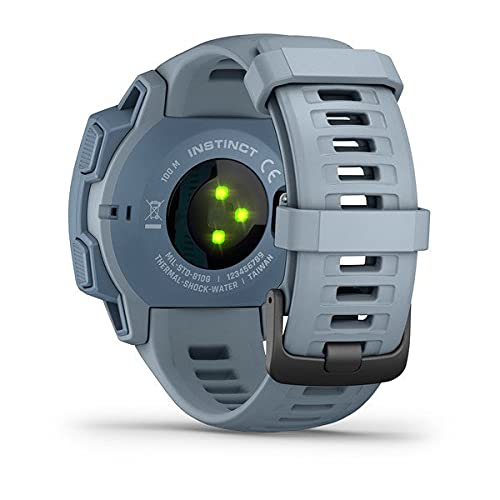 Garmin - Instinct GPS Smartwatch 45mm Fiber-Reinforced Polymer - Sea Foam - 010-02064-05 - Image 9