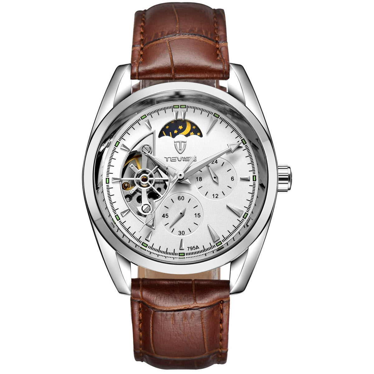 P Katwis Tourbillon Automatic Waterproof Watch for Men - 2